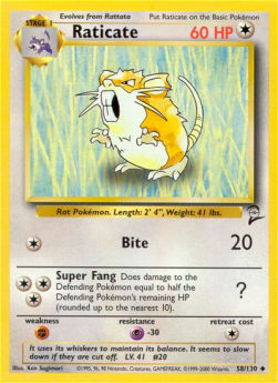 Raticate - Base Set 2 (Uncommon) [B2-58]