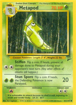 Metapod - Base Set 2 (Common) [B2-81]
