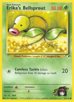 Erika's Bellsprout - Gym Heroes (Common) [GH-76]