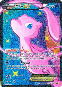 Mew EX - Legendary Treasures (Ultra Rare) [LTR-RC24]