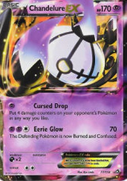 Chandelure EX - Legendary Treasures (Ultra Rare) [LTR-77]