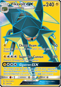 Vikavolt GX - Guardians Rising (Ultra Rare) [GRI-134]