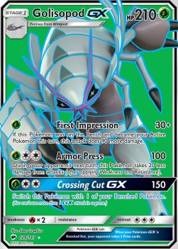 Golisopod GX - Burning Shadows (Ultra Rare) [BUS-129]