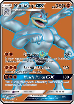 Machamp GX - Burning Shadows (Ultra Rare) [BUS-135]
