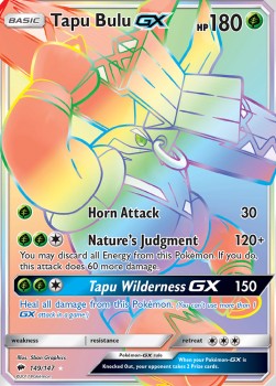 Tapu Bulu GX - Burning Shadows (Secret Rare) [BUS-149]