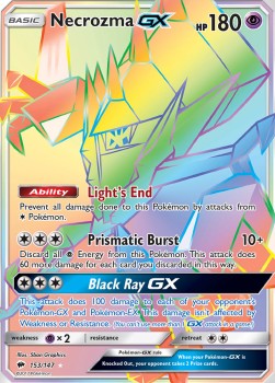 Necrozma GX - Burning Shadows (Secret Rare) [BUS-153]