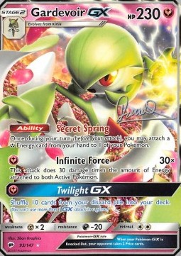 Gardevoir GX - Burning Shadows (Fixed) [BUS-93]
