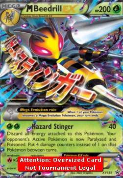MBeedrill EX - XY Black Star Promos (Oversized) [XYPR-158]