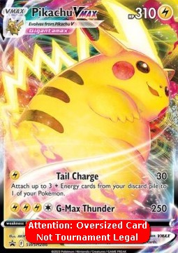 Pikachu VMAX - SWSH Black Star Promos (Oversized) [SWSH-286]