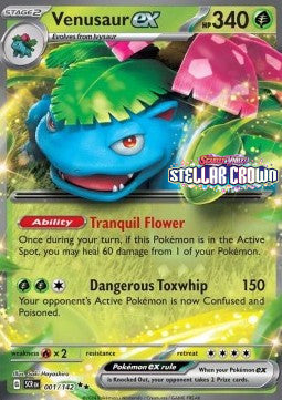 Venusaur ex - Stellar Crown (Promo) [SCR-001]